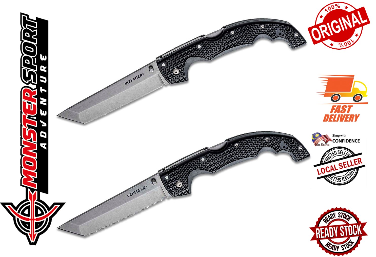 Cold Steel Voyager Extra Large XL Tanto Clip CS29AXT